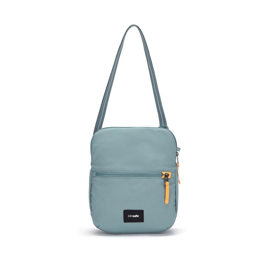 Pacsafe GO Anti-Theft Recycled Saddle Crossbody Bag Fresh Mint Fresh Mint