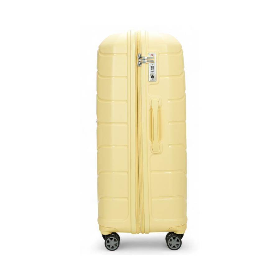 Samsonite Oc2lite 75cm Hardside Checked Suitcase Lemonade Lemonade