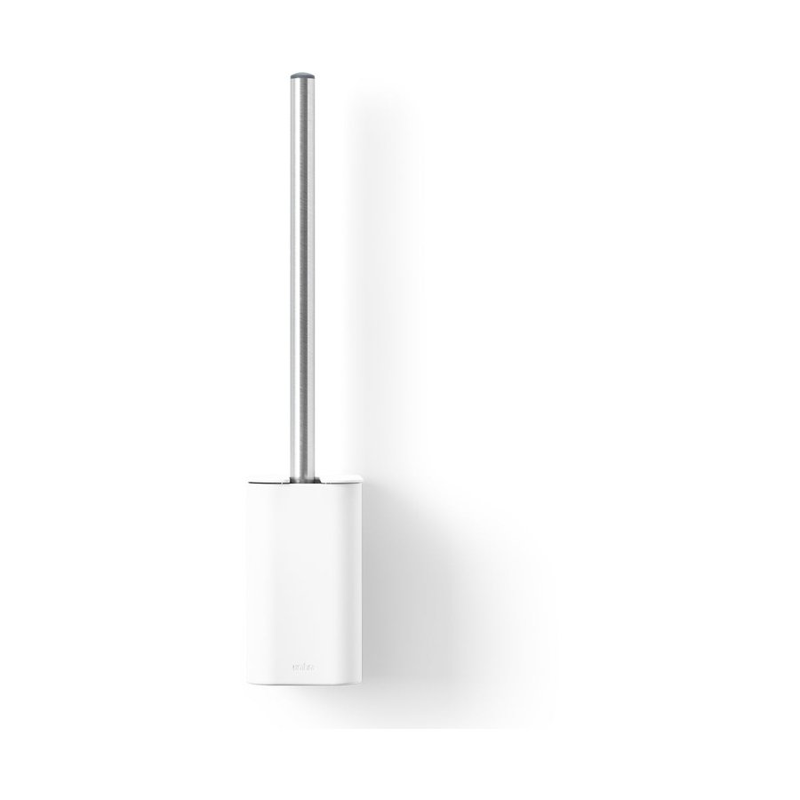 Umbra Flex Adhesive Toilet Brush & Holder White White