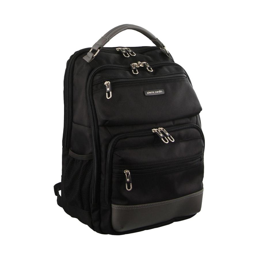 Pierre Cardin Huxley 15" Laptop Backpack Black Black