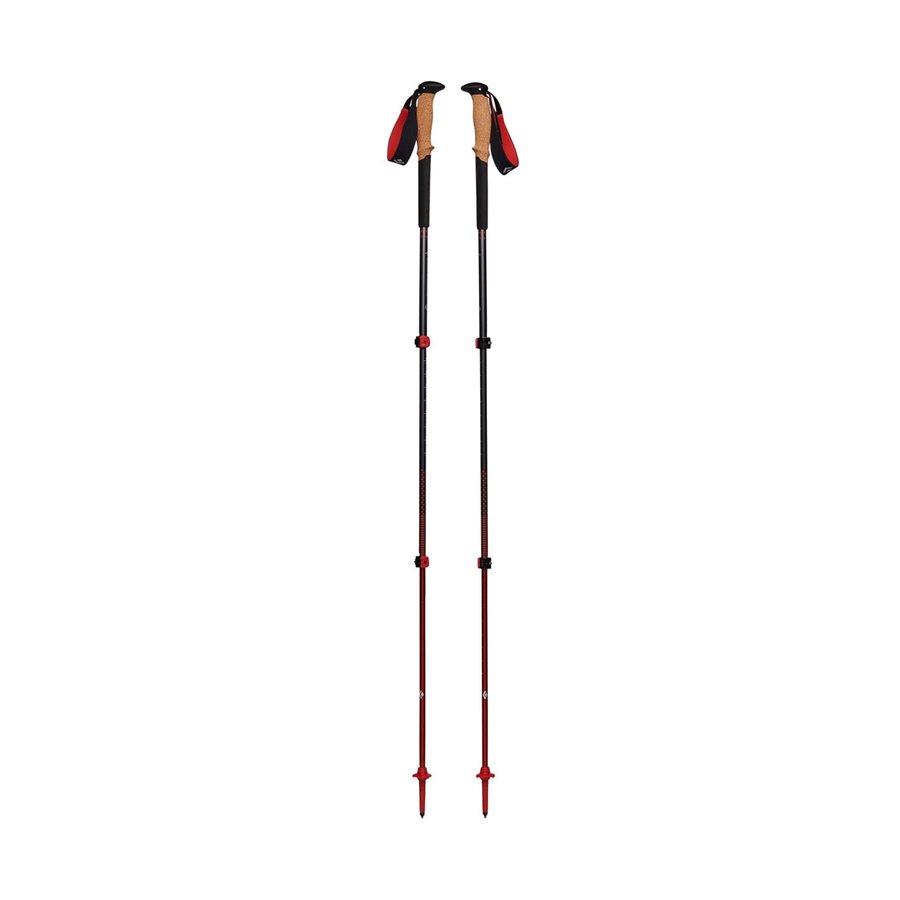 Black Diamond Pursuit Trekking Poles (Medium/Large) Charcoal/Octane Charcoal/Octane