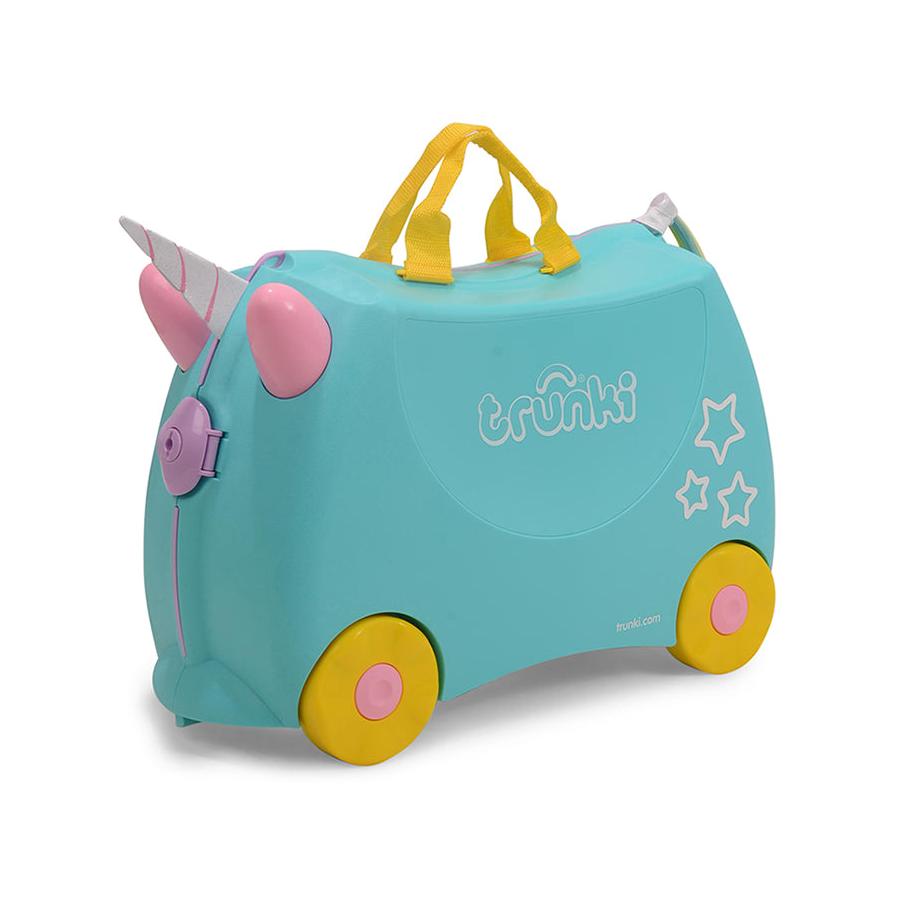Trunki Una The Unicorn Kids Suitcase Aqua Aqua