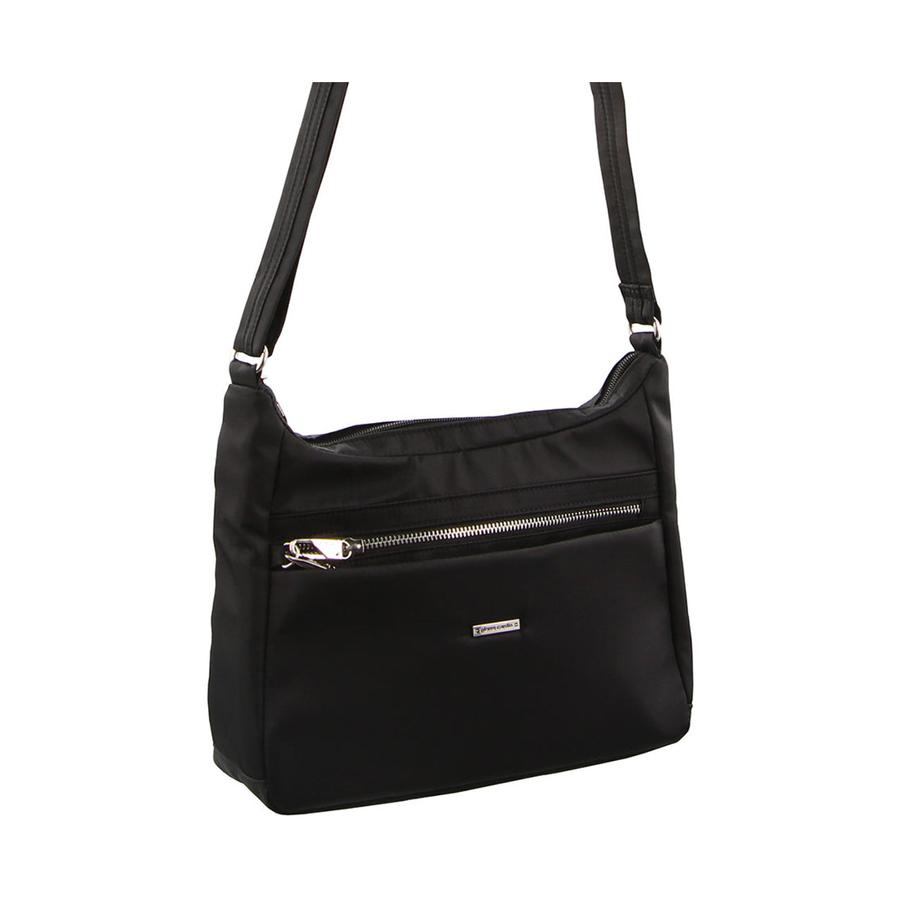 Pierre Cardin Ava Anti-Theft Crossbody Bag Black Black