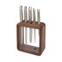 Furi Pro Vault Knife Block 6 Piece Set Black