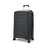 Nomad Discover 75cm Hardside Checked Suitcase Dark Grey