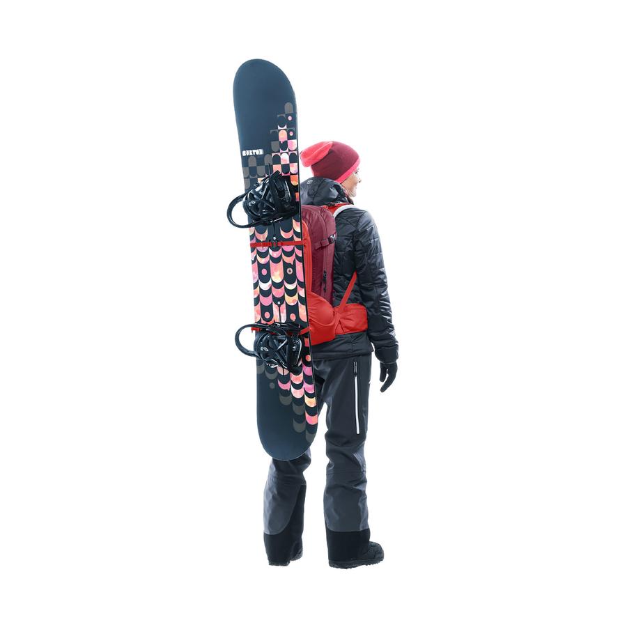 Deuter Freerider 28 SL Ski & Snow Backpack Currant-Maroon Currant-Maroon