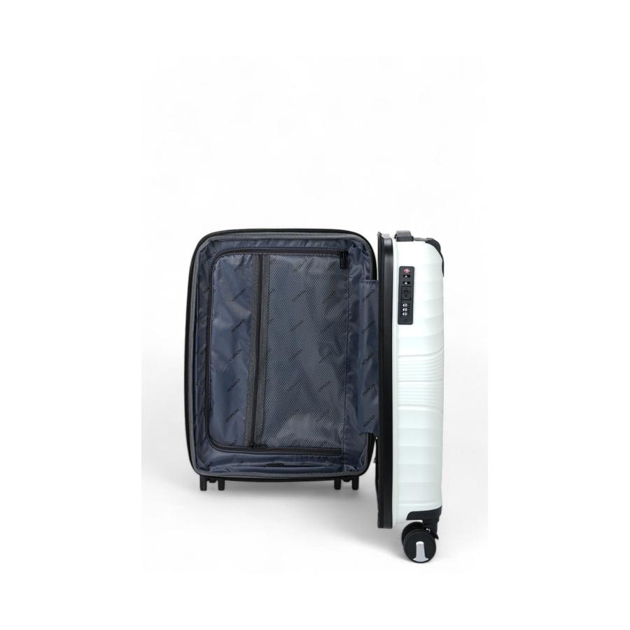Nomad Aspire 55cm Hardside Carry-On Suitcase White White