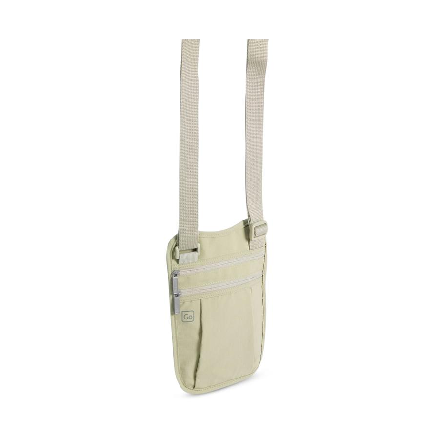 Go Travel Travel Shoulder Wallet Beige Beige