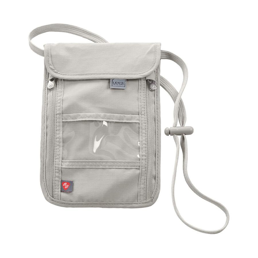 Lewis N. Clark RFID Neck Stash Clay Clay