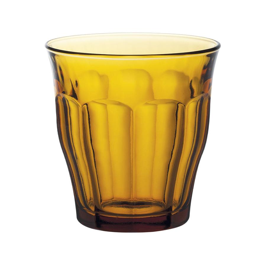 Duralex Picardie 250ml Tumbler Set of 6 Amber Amber