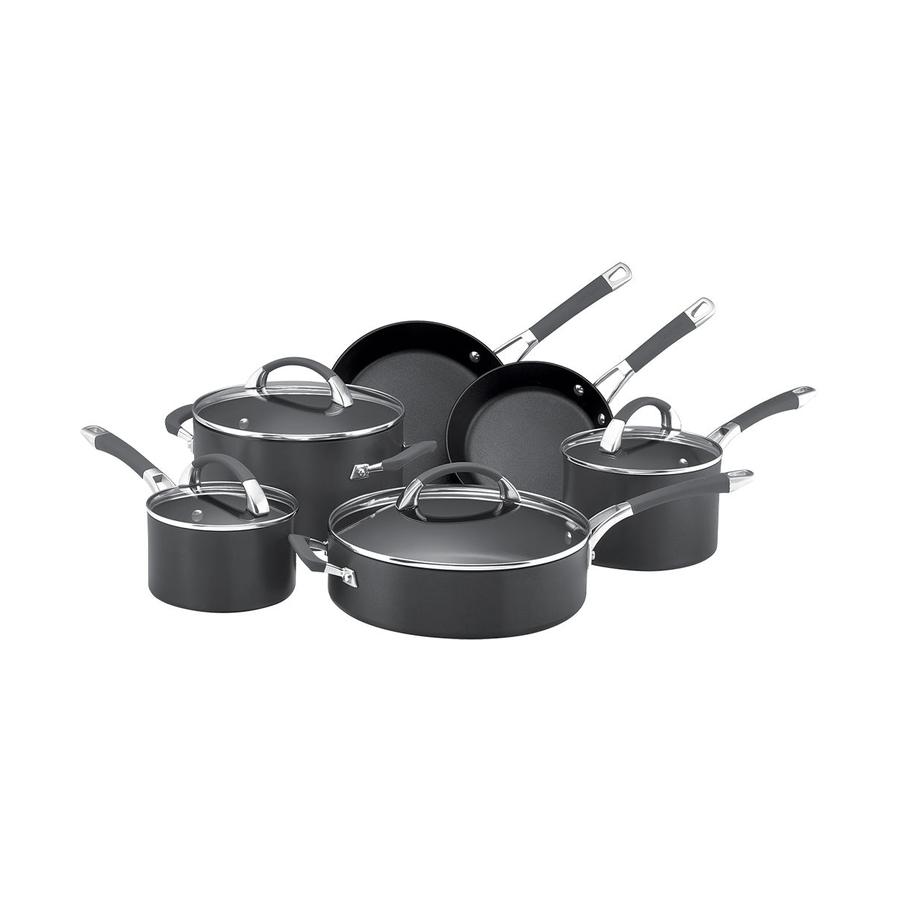 Anolon Endurance+ 6 Piece Cookware Set Black Black