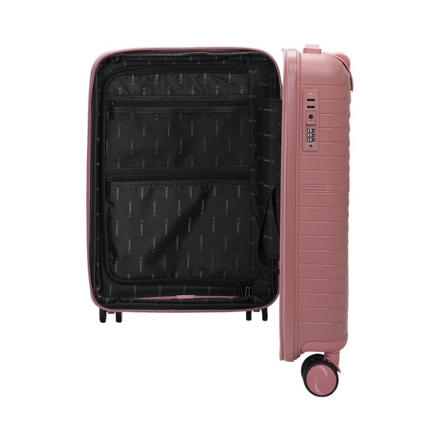 Caselite Summit 56cm Hardside Carry-On Suitcase Rose Rose