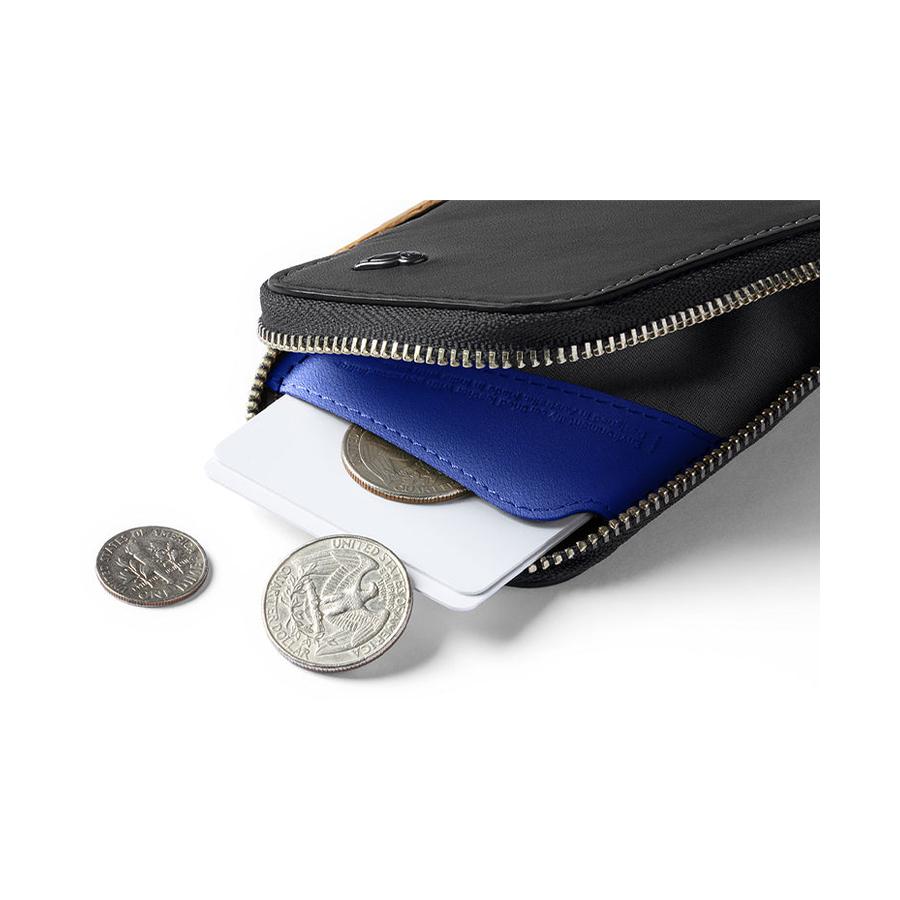 Bellroy Card Pocket Charcoal Cobalt Charcoal Cobalt
