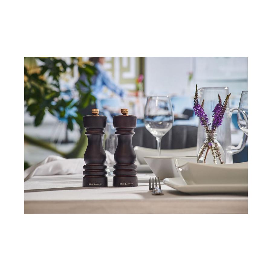 Cole & Mason London Mills Gift Set - 18cm Chocolate Wood Chocolate Wood