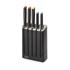 Joseph Joseph Elevate Slimblock 5 Piece Knife Block Set Black
