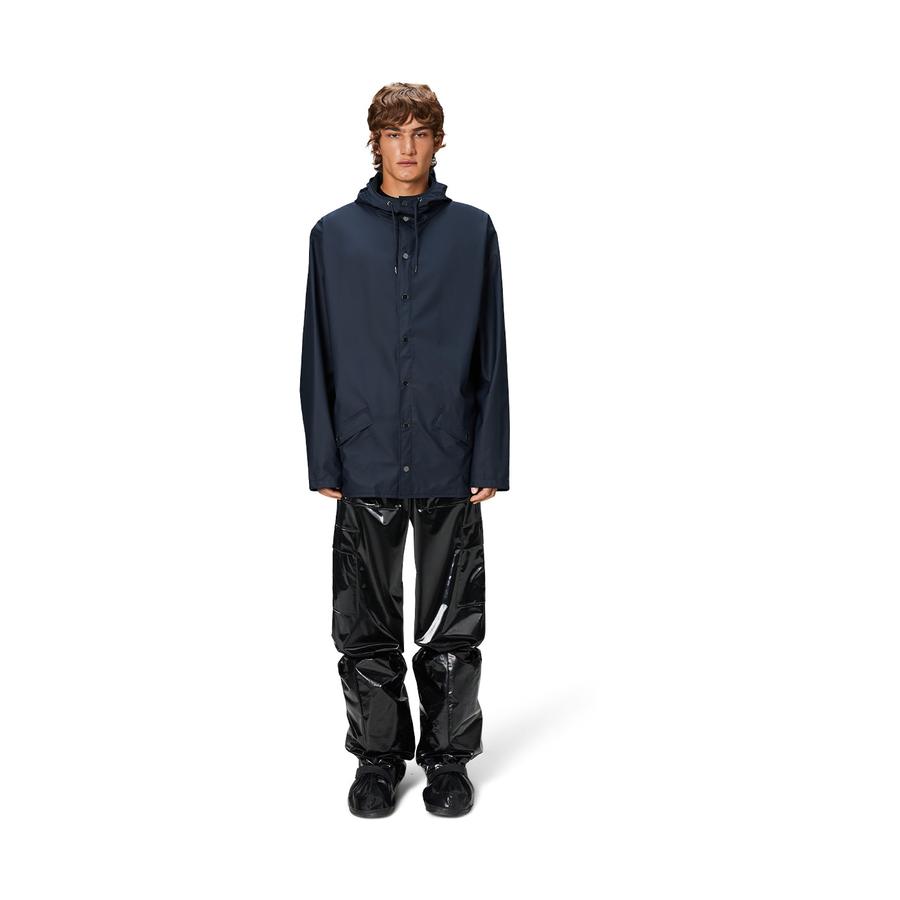 Rains Jacket Navy XXL