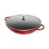 Staub 37cm (5.7L) Wok Cherry Red