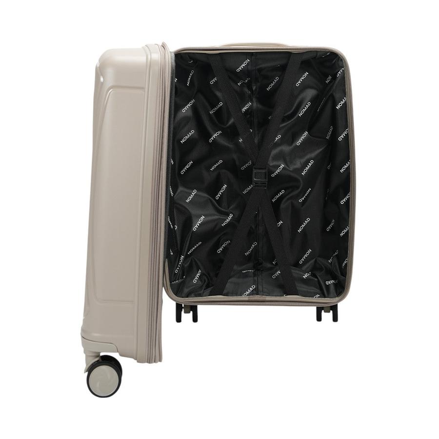 Nomad Quest 56cm Hardside Carry-On Suitcase Beige Beige