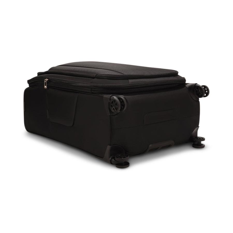 Samsonite Respark 79cm Softside Checked Suitcase Ozone Black Ozone Black