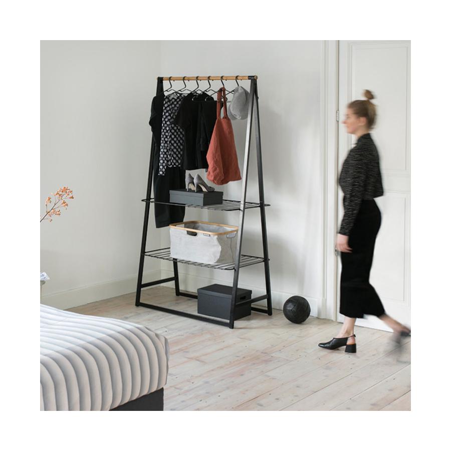 Brabantia Large Linn Clothes Rack Black Black