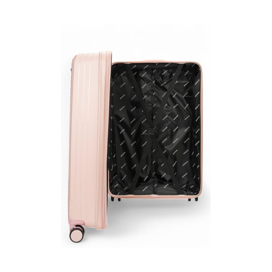 Nomad Venture 75cm Hardside Checked Suitcase Pink Pink