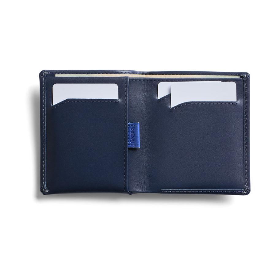 Bellroy RFID Note Sleeve Leather Wallet Navy Navy