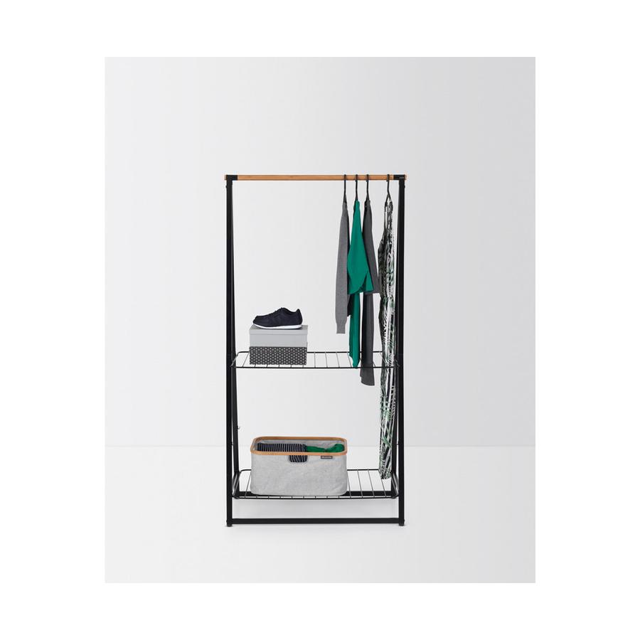 Brabantia Large Linn Clothes Rack Black Black