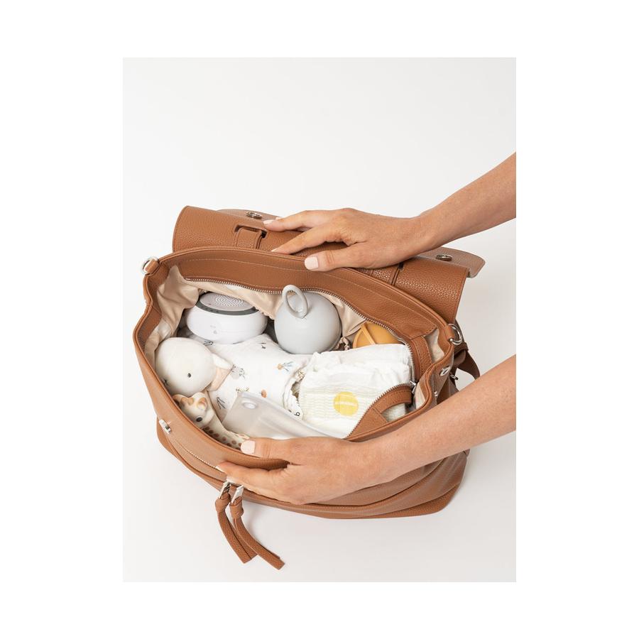 Alf the Label Vegan Ari Baby Backpack Toffee Toffee