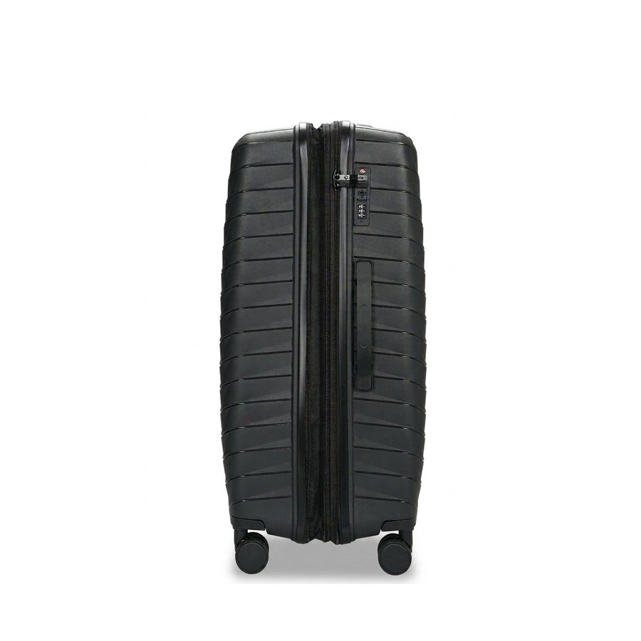 Caselite Expedition 56cm & 75cm Hardside Luggage Set Black Black