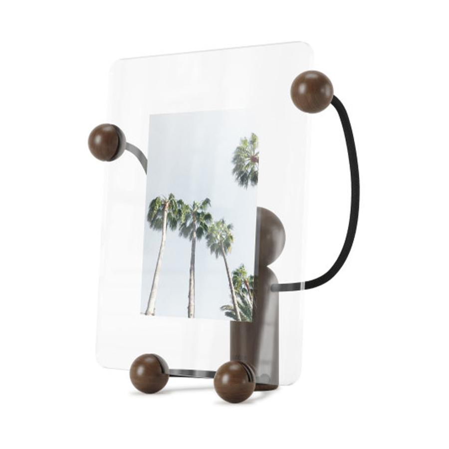 Umbra Woody Picture Frame (20cm x 25cm) Black/Walnut Black/Walnut