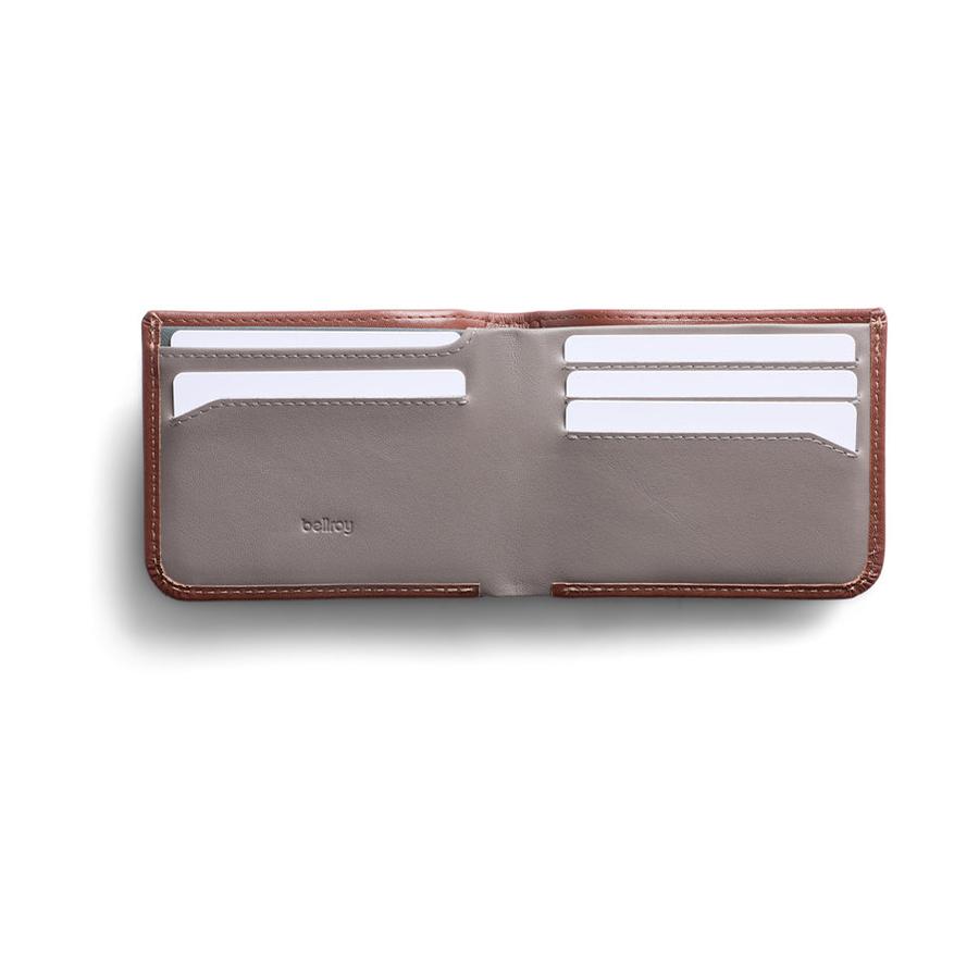 Bellroy RFID Hide & Seek LO Leather Wallet Sienna Sienna