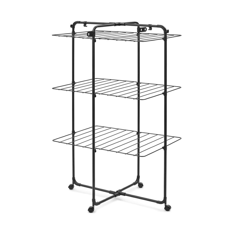 Brabantia Hangon Tower Drying Rack 23m Matte Black Matte Black