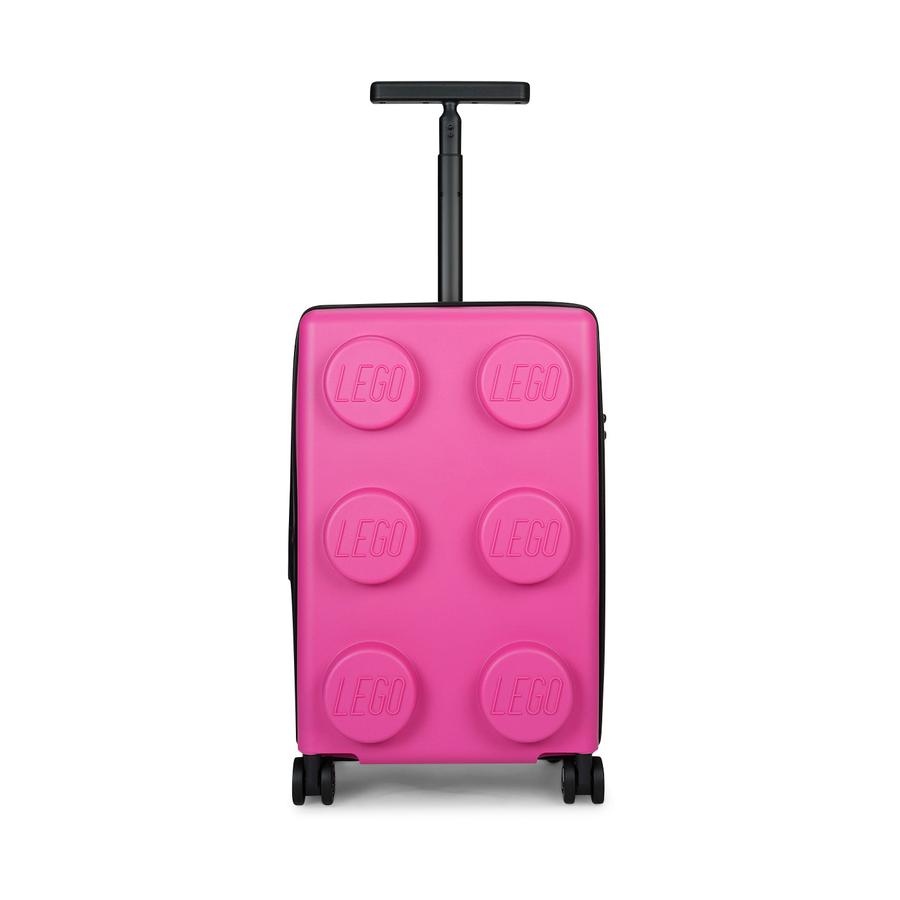 Lego Classic 56cm Carry-On Hardside Suitcase Pink Pink