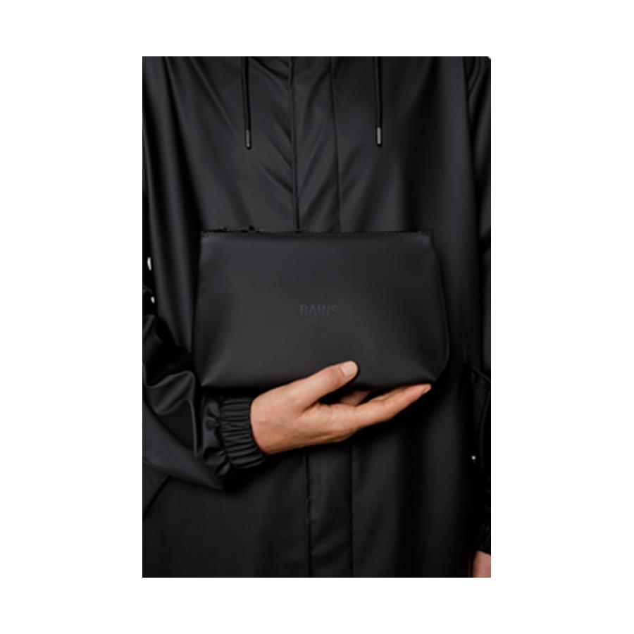 Rains Cosmetic Bag Black Black