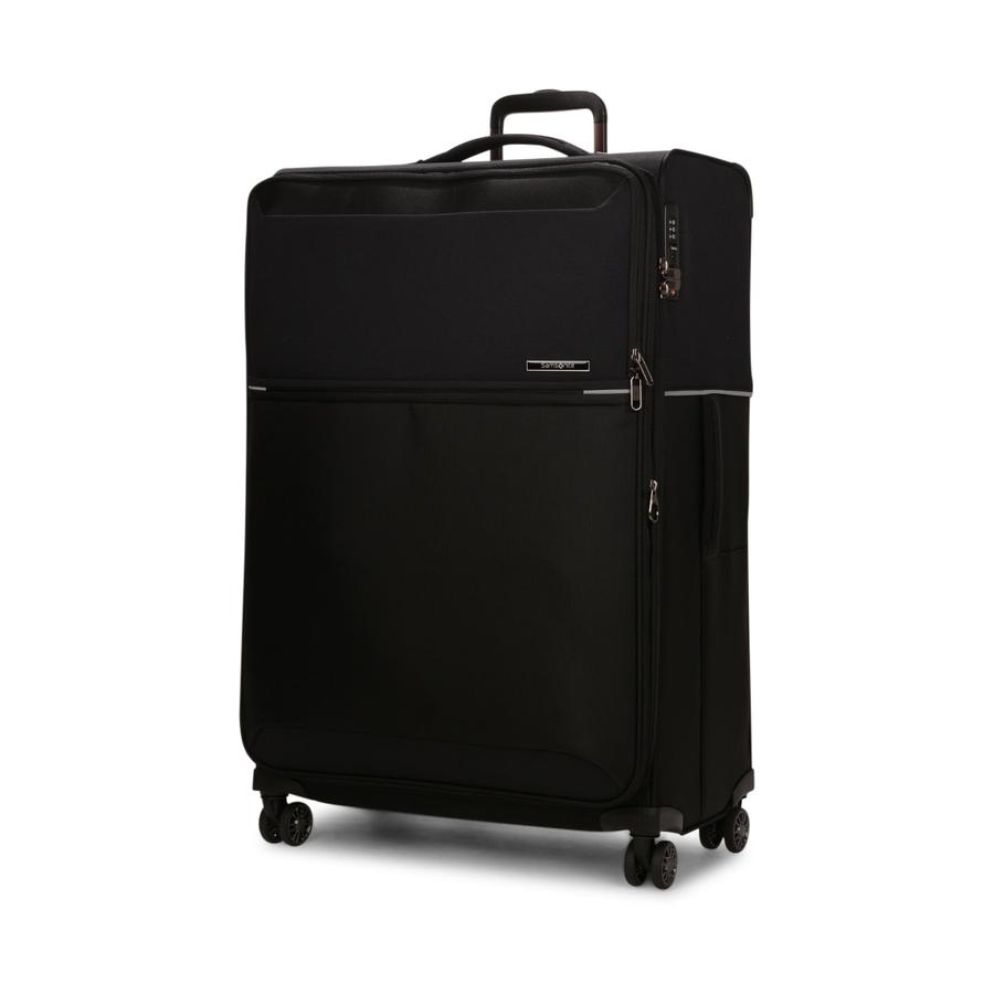 Samsonite 73H 78cm Softside Checked Suitcase Black Black