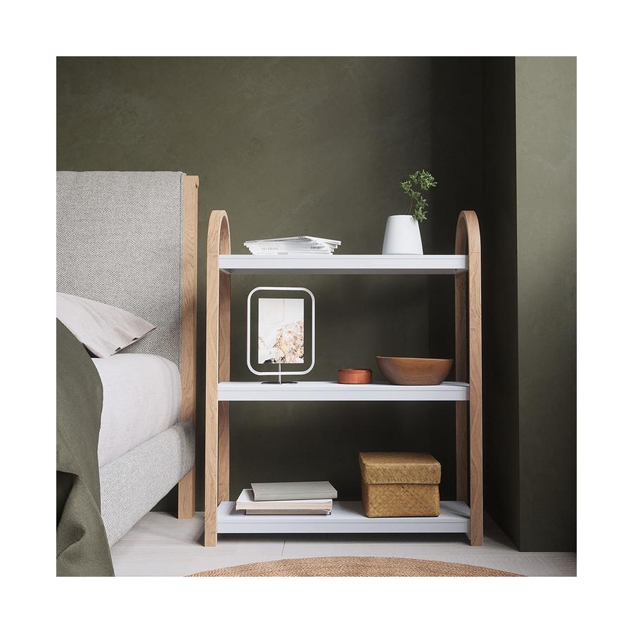 Umbra Bellwood 3 Tier Freestand Shelf White/Natural White/Natural
