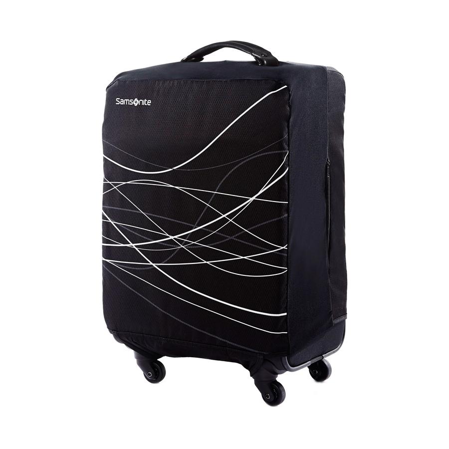 Samsonite Foldable Luggage Cover -  Large Black Black