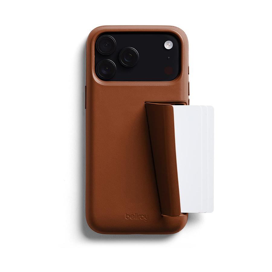Bellroy iPhone 17 Pro Max Phone Case - 3 Card Rust Rust
