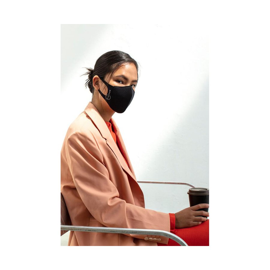 Airinum Lite Air KN95 Face Mask Storm Black Large