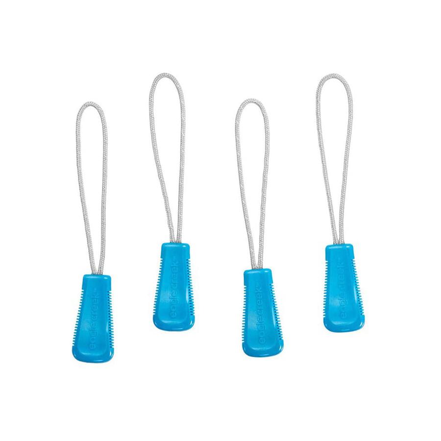 Eagle Creek Reflective Zipper Pull Set Brilliant Blue Brilliant Blue