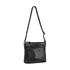 Milleni Marie Women's Leather Crossbody Bag Black