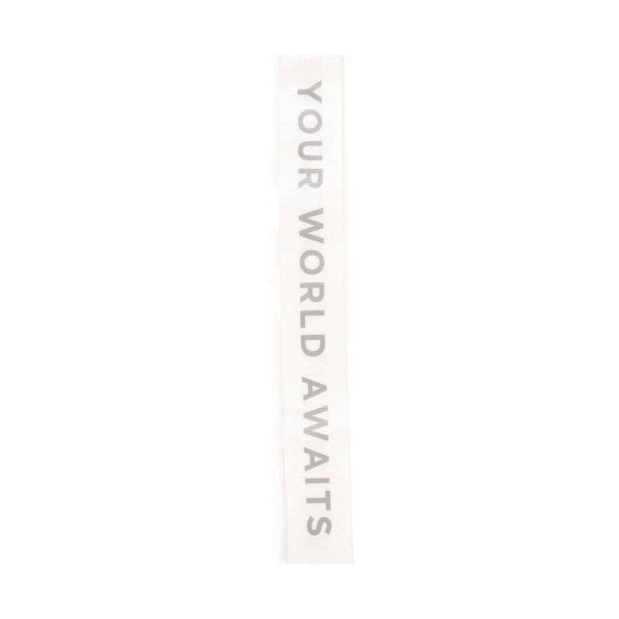 Explorer Luggage Strap White White