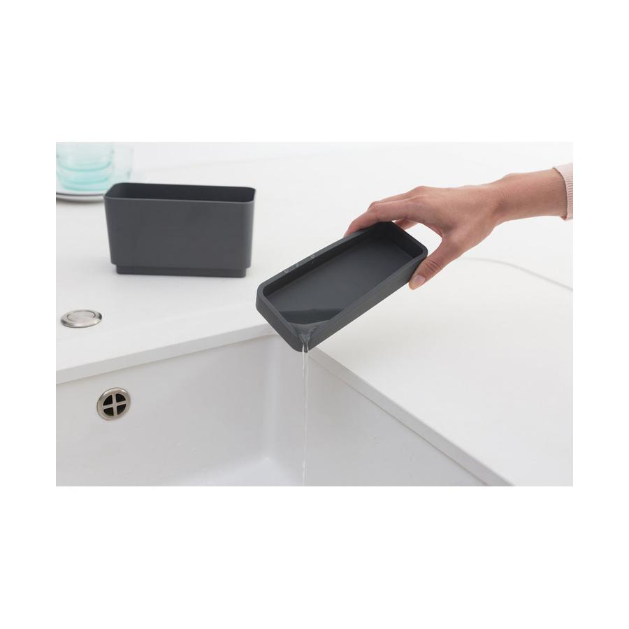 Brabantia Sink Organiser Dark Grey Dark Grey