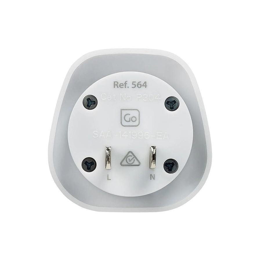 Go Travel NZ & AUS  to Japan Travel Adapter White White