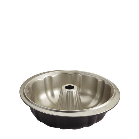 Anolon Ceramic Reinforced 24cm Fluted Cake Ring Silver