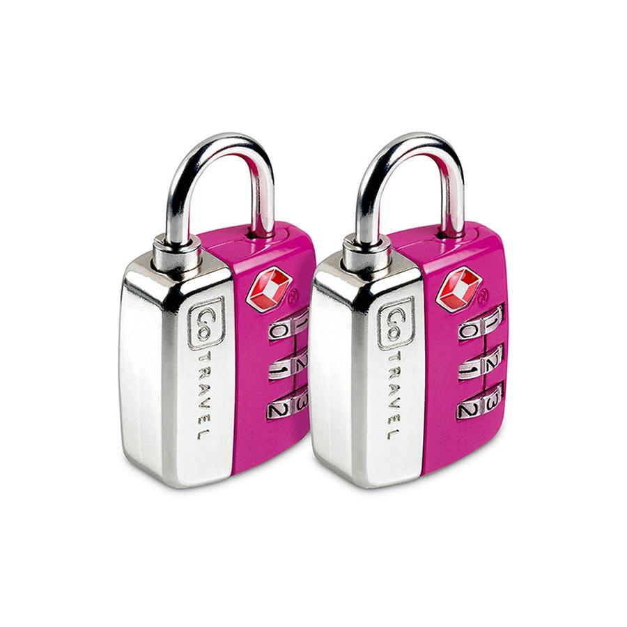 Go Travel Travel Twin Travel Sentry Lock Magenta Magenta