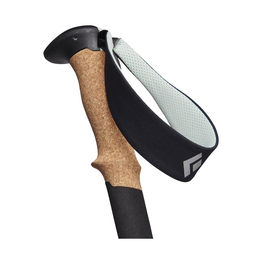 Black Diamond Pursuit Shock Trekking Poles (Small/Medium) Steel Grey/Foam Green Steel Grey/Foam Green