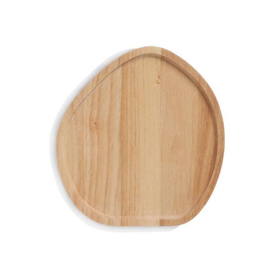 Stanley Rogers Small Serving Platter Round Wood Wood