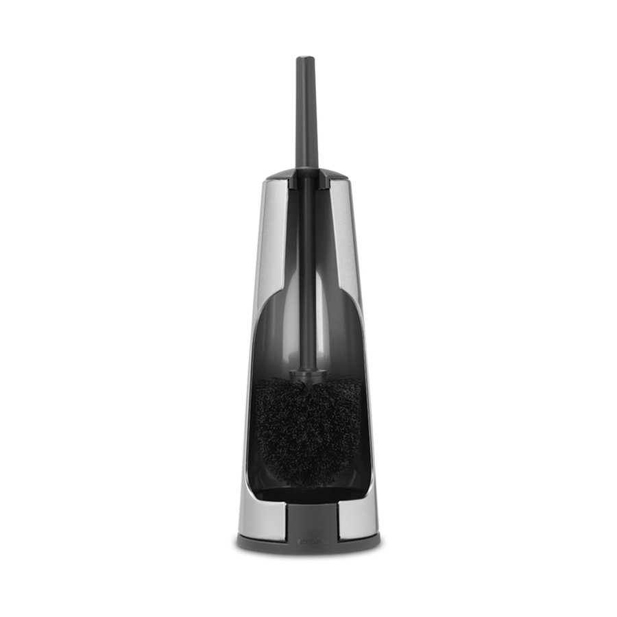 Brabantia ReNew Toilet Brush and Holder Matte Steel Matte Steel