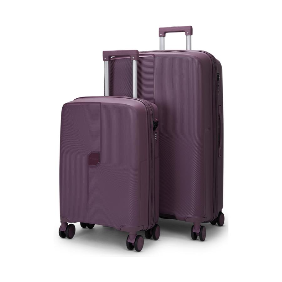 Caselite Aero 56cm & 75cm Hardside Luggage Set Purple Purple